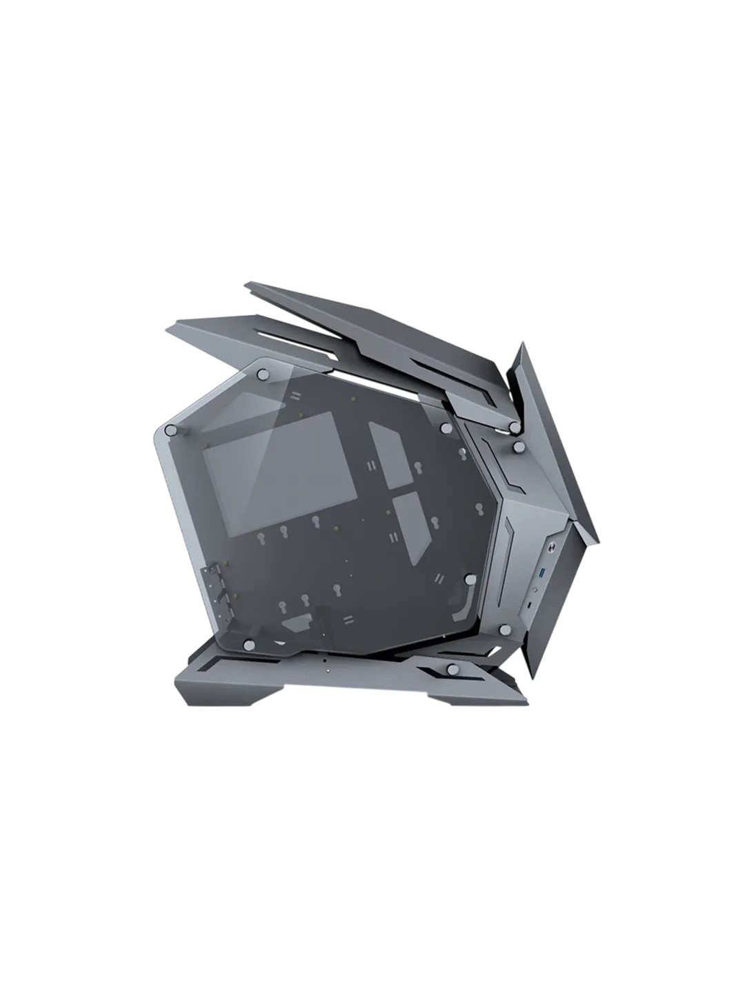 Jonsbo MOD-3 Mini Gray Computer Case — 4