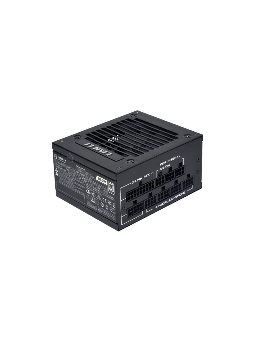 Lian-Li SP850 850W SFX 80 Plus Gold Полностью Модульный Черный Блок Питания — 3