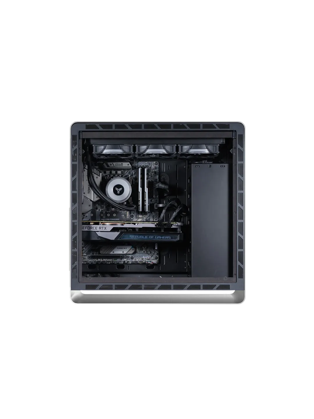 Корпус Jonsbo UMX6-G Silver — 2