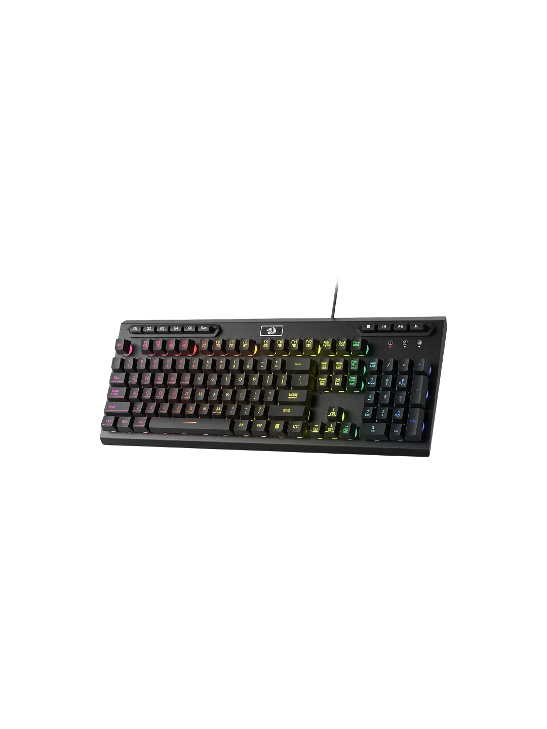 Redragon ADITYA K513 Gaming Keyboard, RGB Backlighting, Mechanical Keys — 4