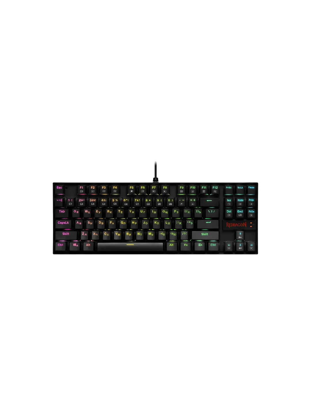 KUMARA K552LGY-RGB Mexanik Klaviatura — 2