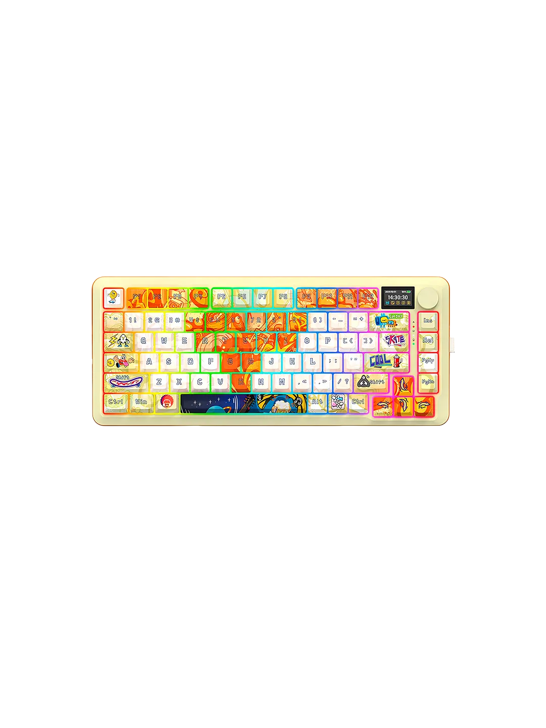 Redragon FLEKACT PRO ART K708GF-RGB-PRO Mexanik simsiz klaviatura — 3