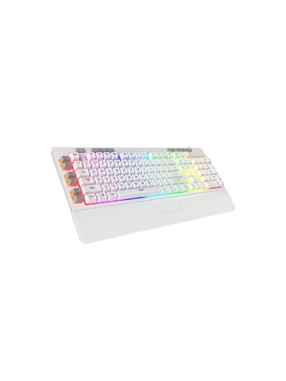 Redragon SHIVA K512RGB Oq Rangli Klaviatura — 3