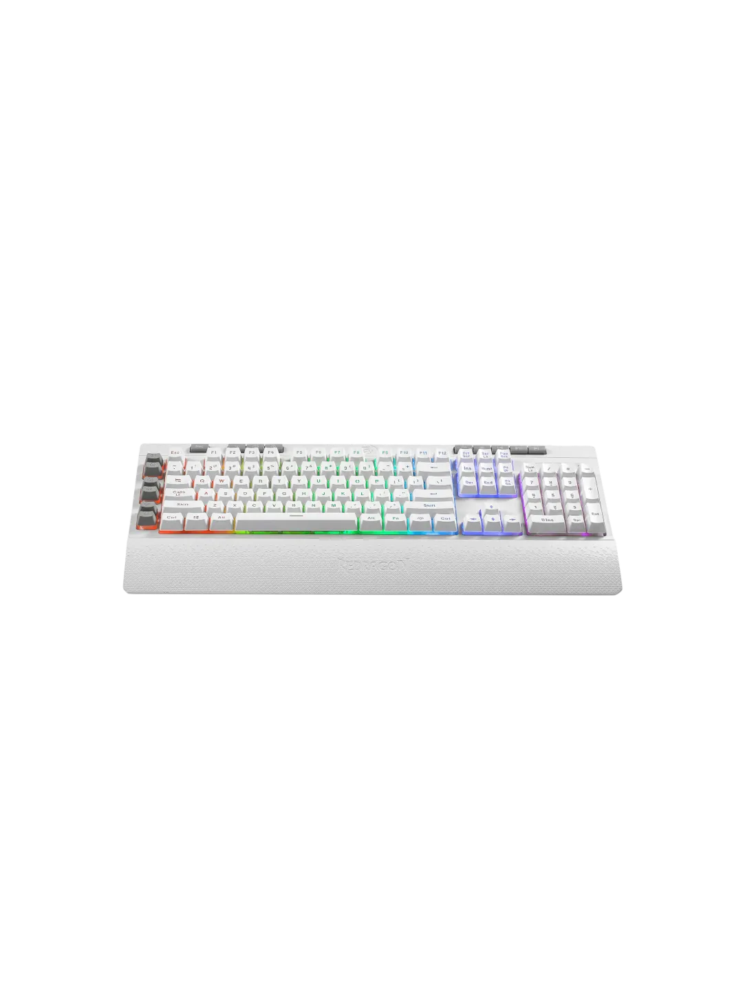 Redragon SHIVA K512RGB Oq Rangli Klaviatura — 2