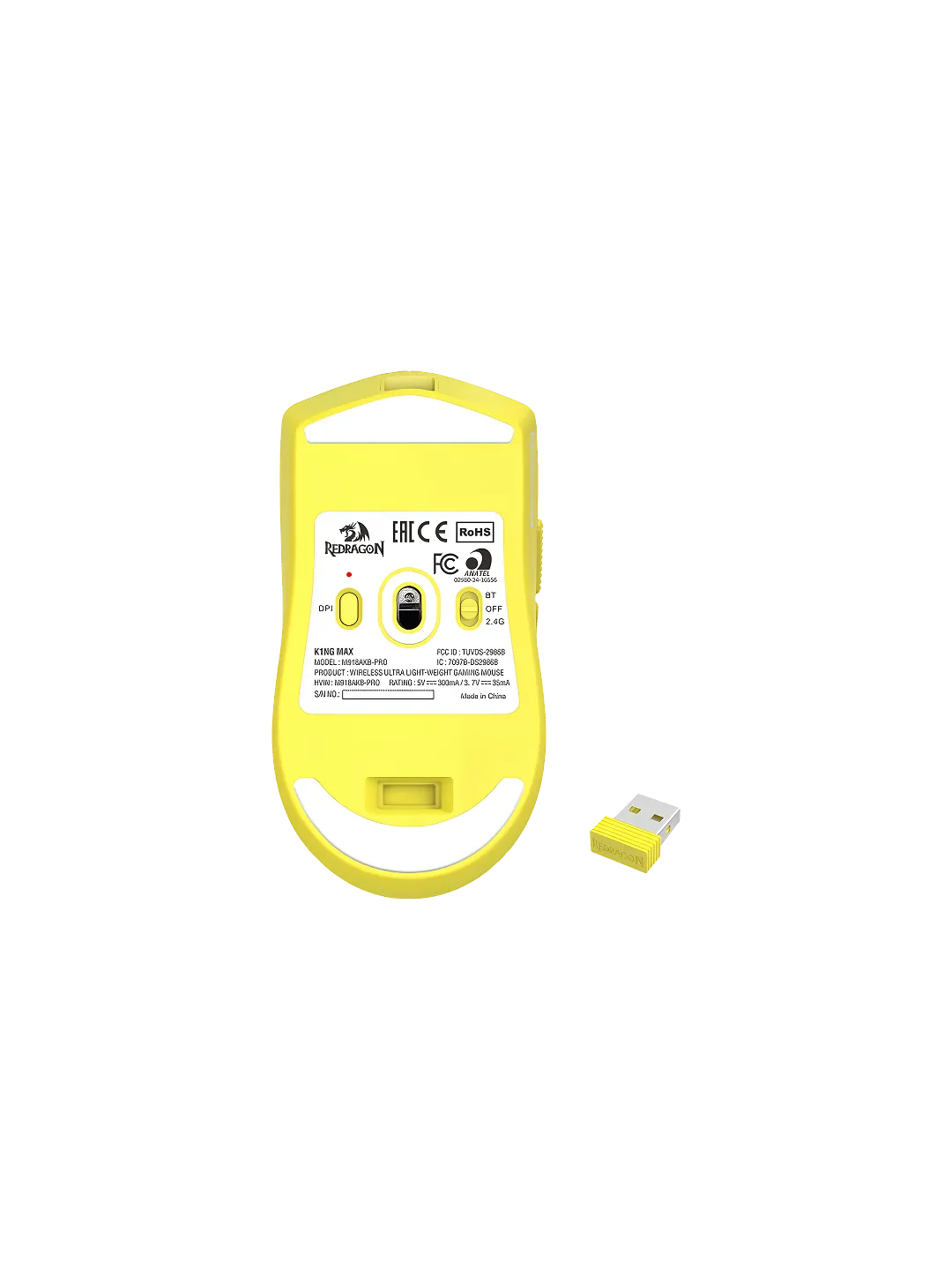 Redragon K1NG MAX M918AKB-PRO simsiz sichqon — 4