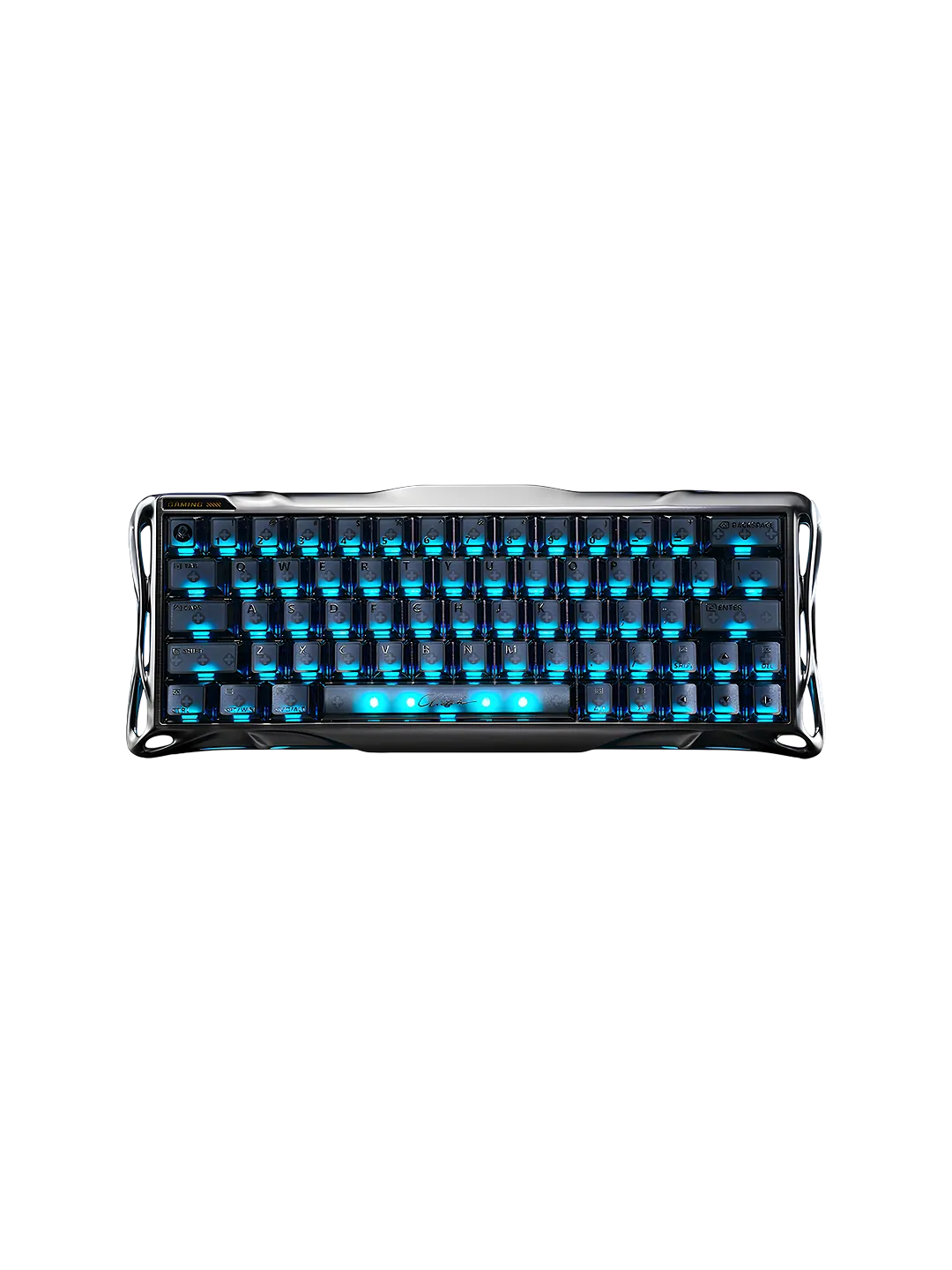 GravaStar Mercury V60 Pro - GunMetal Smoke mexanik klaviatura — 3