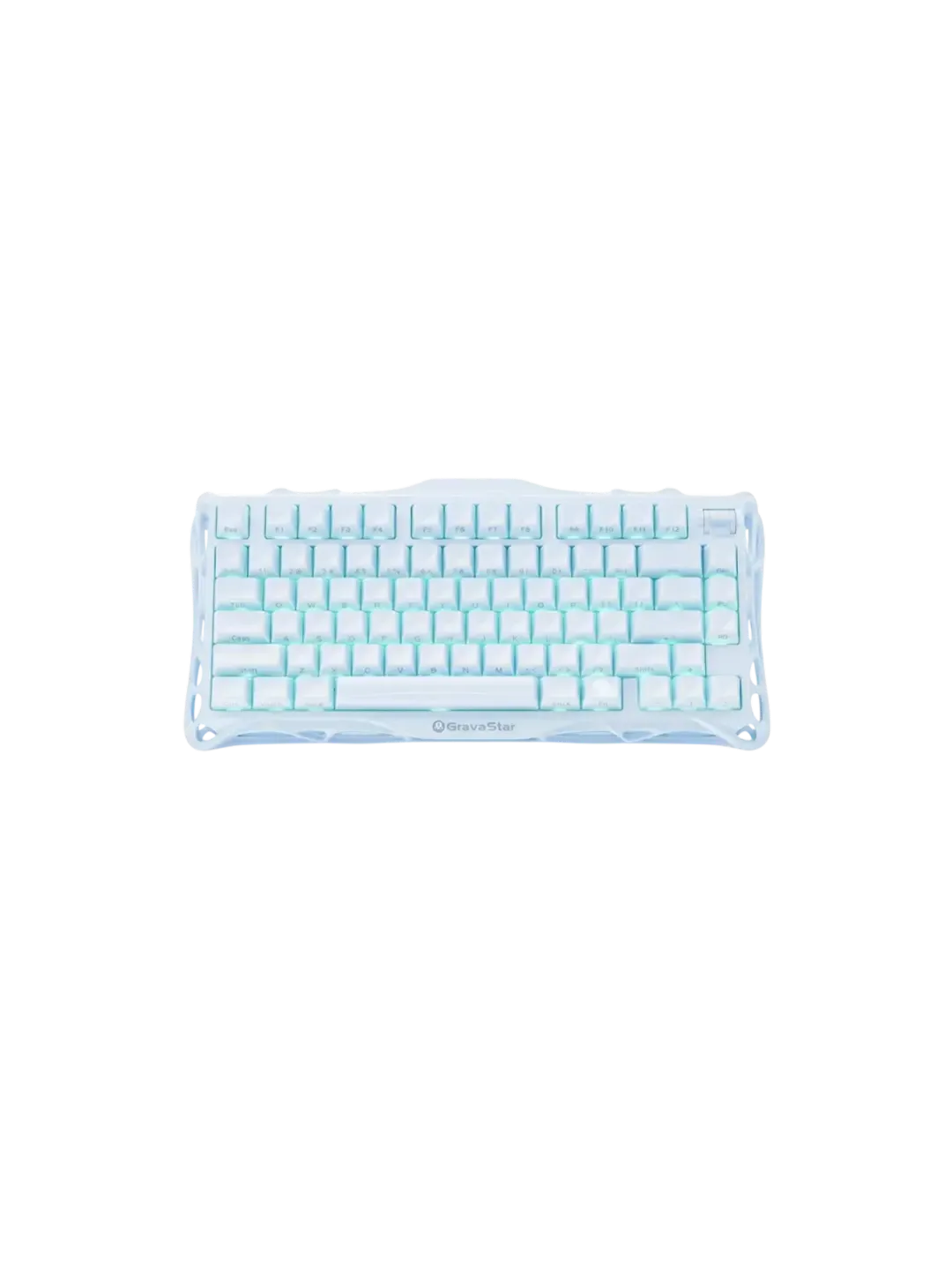 GravaStar Mercury K1 - Ice Blue klaviatura — 3