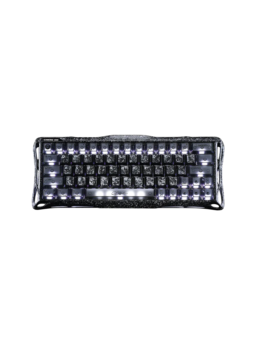 GravaStar Mercury V60 Pro SE - Cyber Frost Black Keyboard — 4