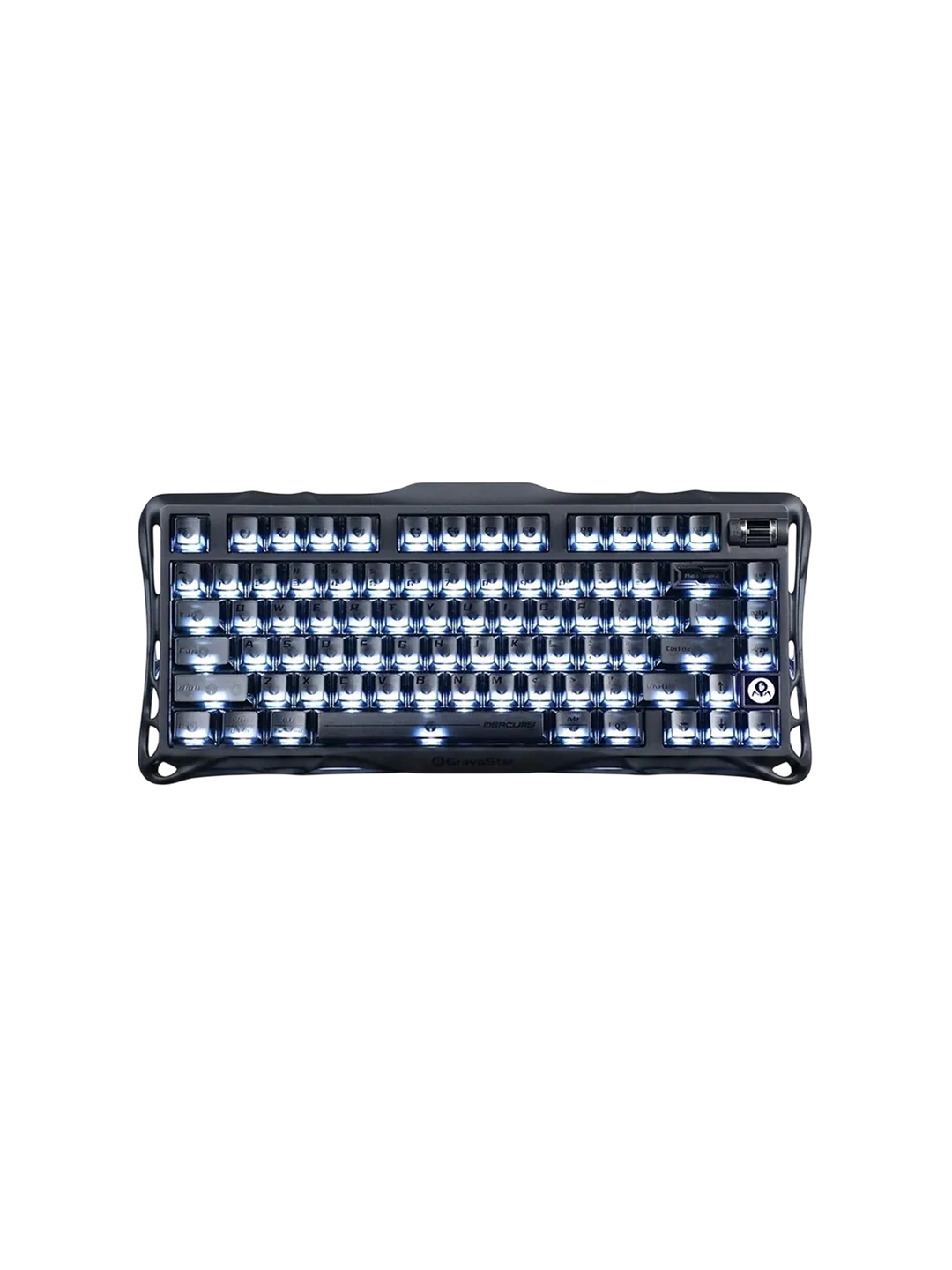 GravaStar Mercury K1 - Stealth Black klaviatura — 4