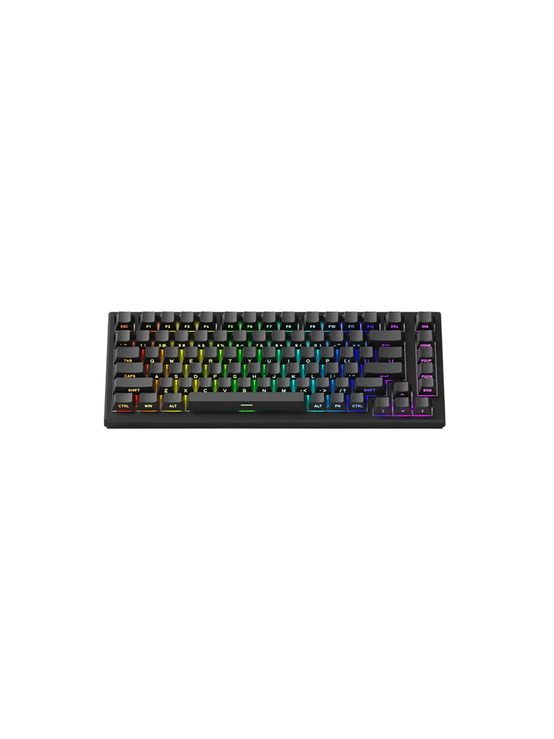 AKKO TAC75 HE Black Keyboard — 2