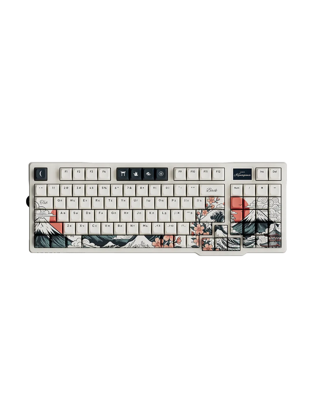 Lunacy Kanagawa Wireless Keyboard — 2