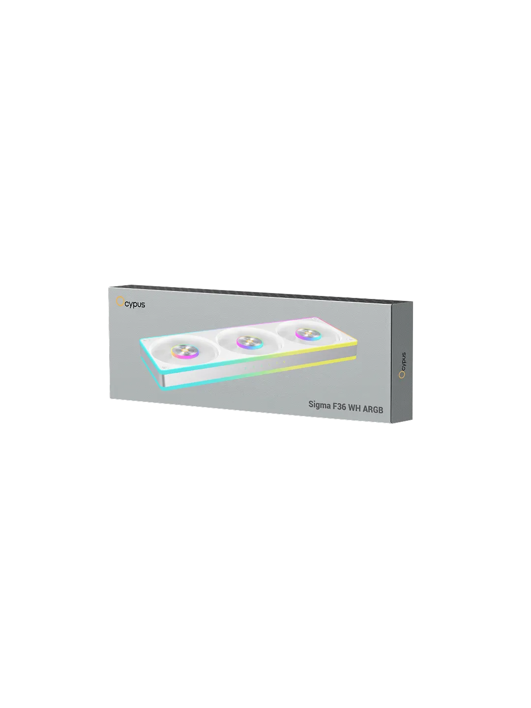 Ocypus Sigma F36 WH ARGB Korpus Ventilyatorlar Komplekti — 4