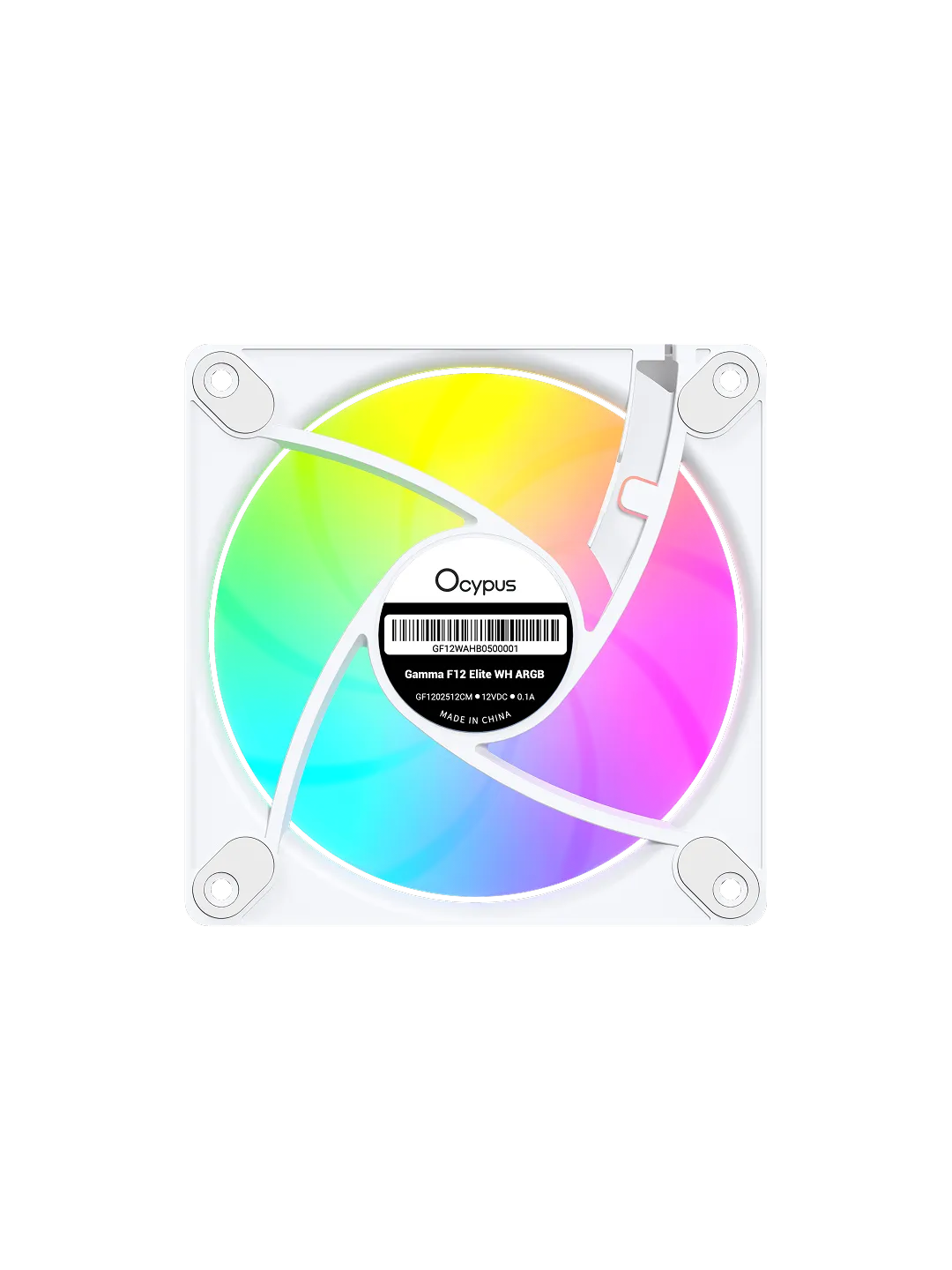 Ocypus Gamma F12 Elite WH ARGB 3 IN 1 Reverse Blade korpus ventilyatorlari komplekti — 3