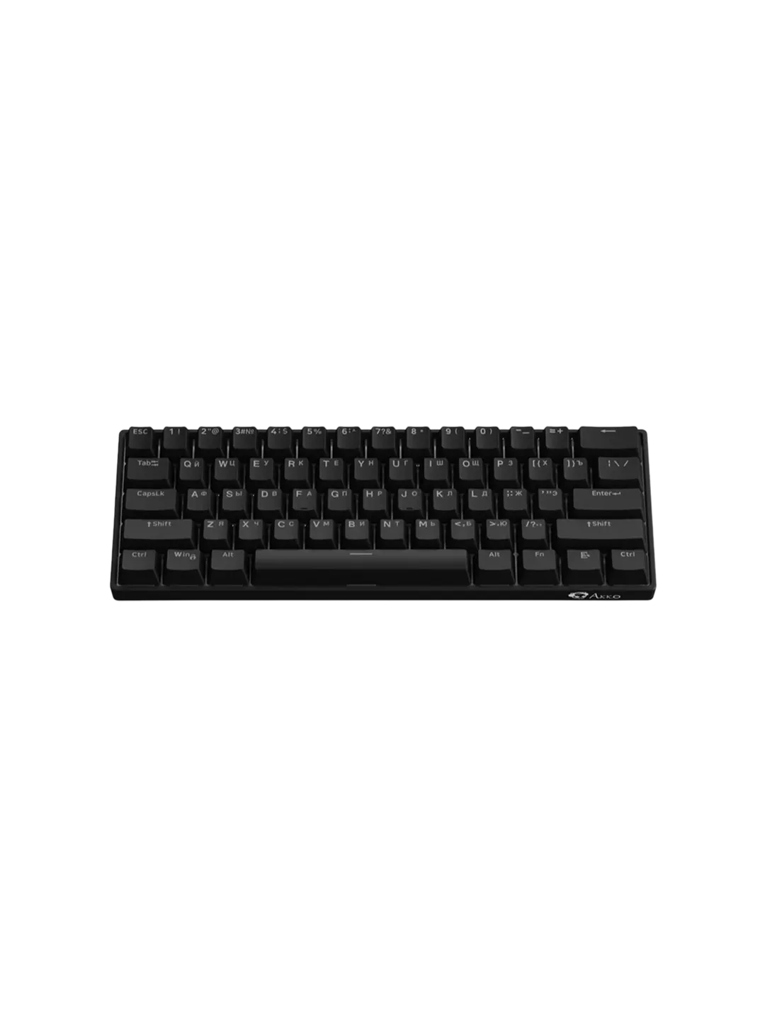 AKKO 3061S HE Black Shine-Through O'yin Klaviaturasi — 3