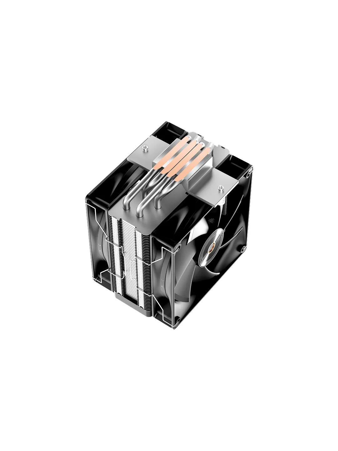 Ocypus Delta A40 Elite BK Dual Fan Protsessor Kuler — 3