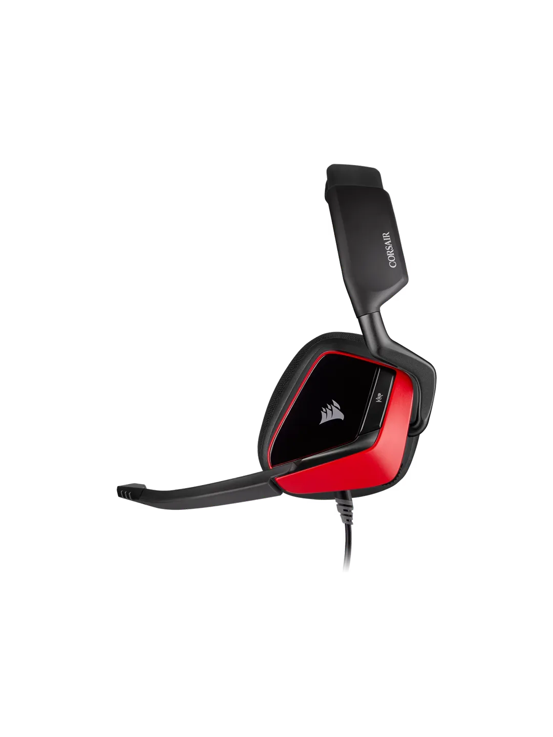 Corsair VOID ELITE SURROUND O'yin Qulfi, Qora/Qizil — 4