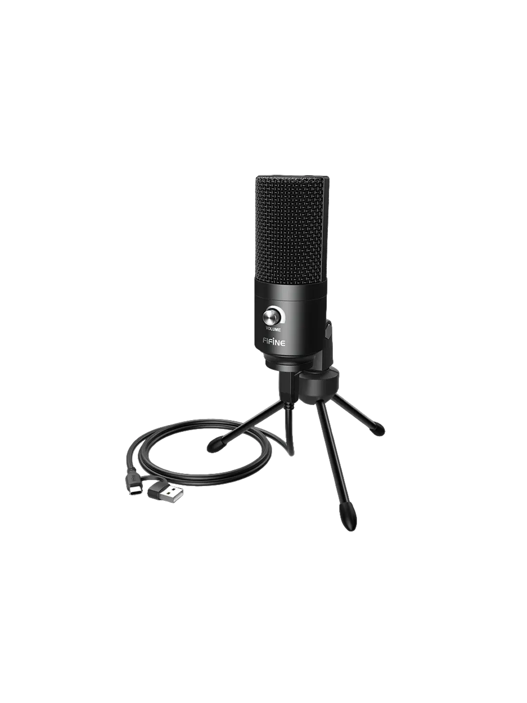 Микрофон FIFINE K669B, USB, конденсаторный, 192kHz/24bit — 3
