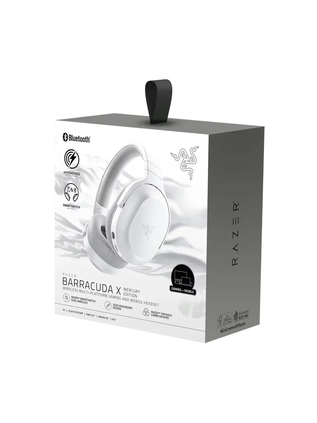 Игровая гарнитура Razer Barracuda X Mercury Edition — 4