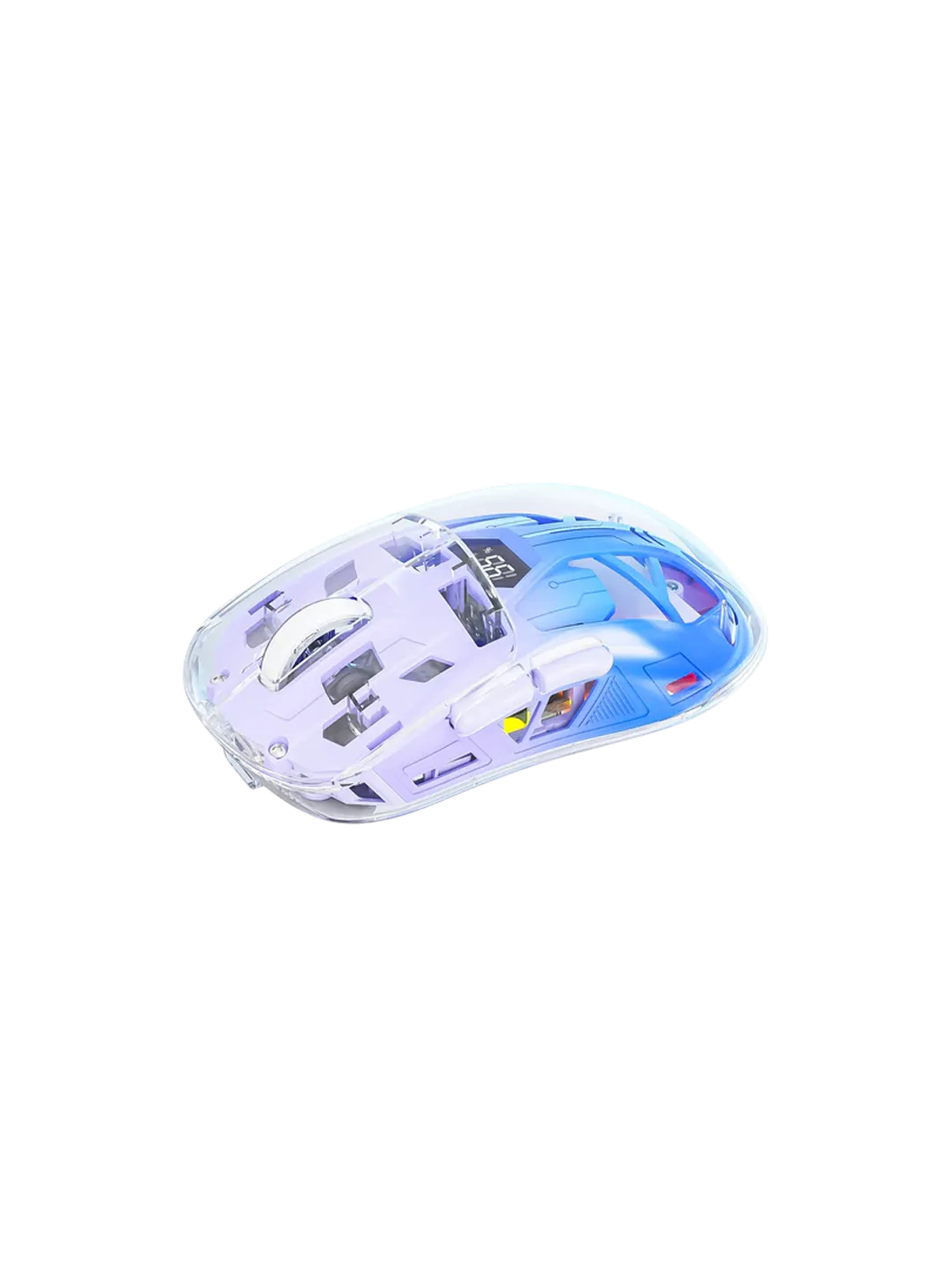 Attack Shark A2 Gaming Mouse, Transparent RGB — 4