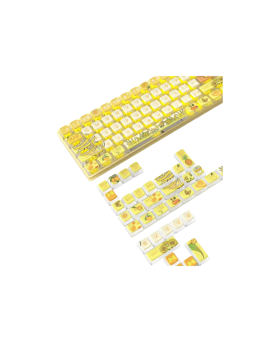 ATTACK SHARK 120 ta PBT Pudding kalit qopqog'i to'plami — 4