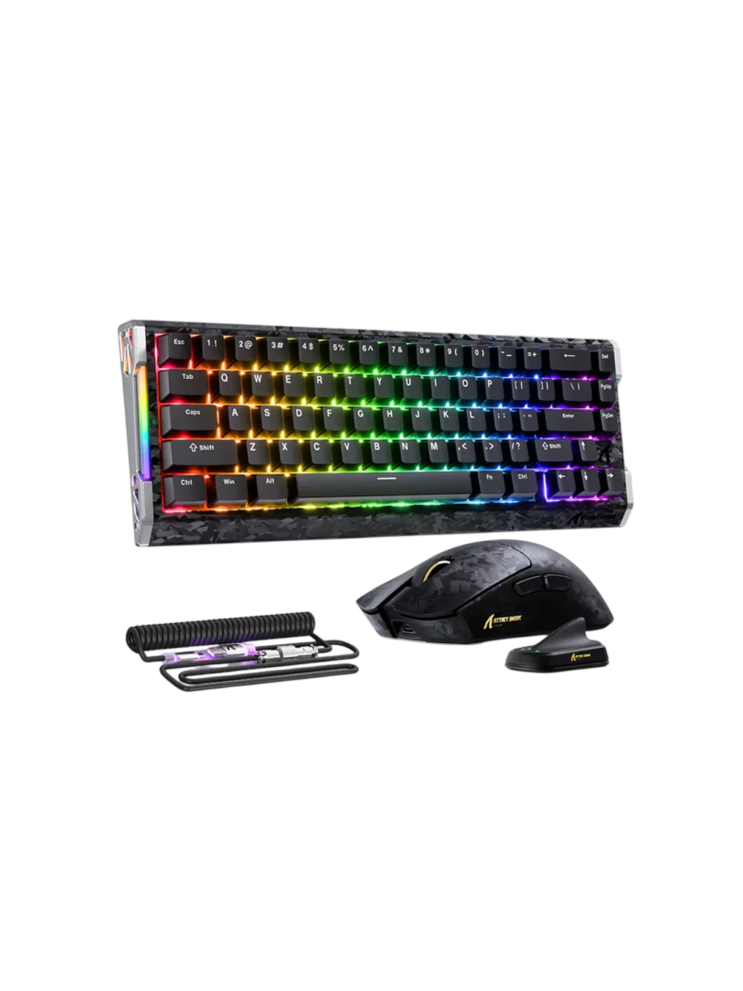 Игровой комплект Attack Shark R68 HE Carbon Fiber и X11 Ultra — 4