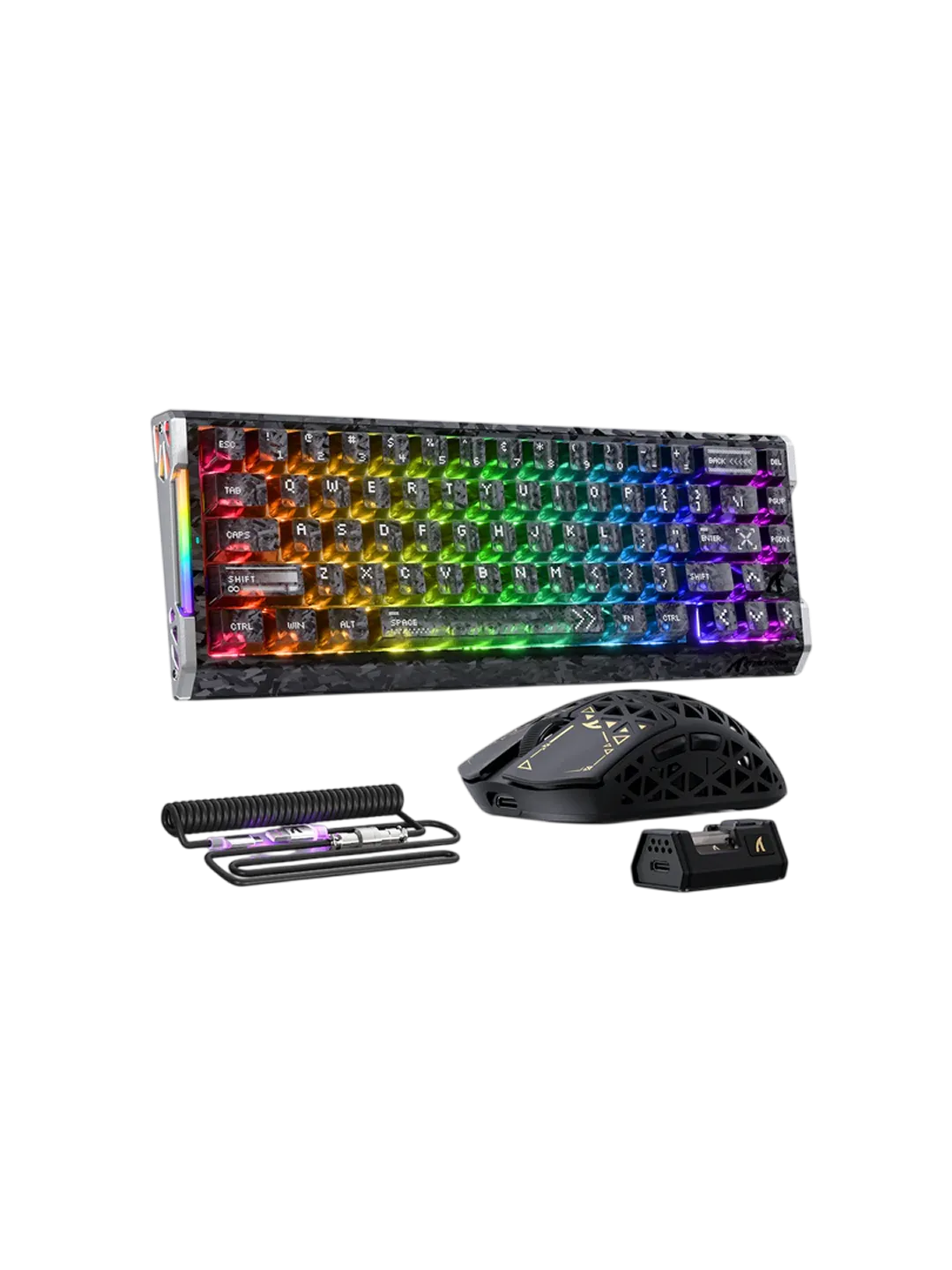 Attack Shark R68 HE Carbon Fiber O'yin Klaviaturasi va R5 Ultra O'yin Sichqonchasi — 3