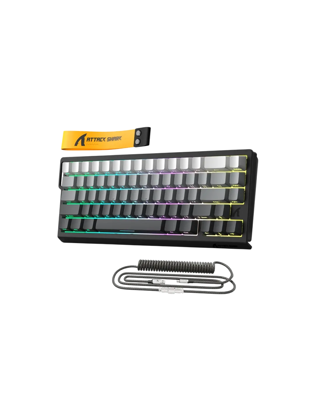 Игровая клавиатура Attack X68 HE, механические клавиши, RGB подсветка, USB — 3