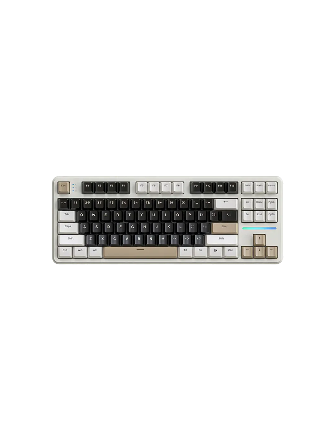 Игровая клавиатура Attack X87, Механические клавиши, RGB подсветка, USB подключение — 3