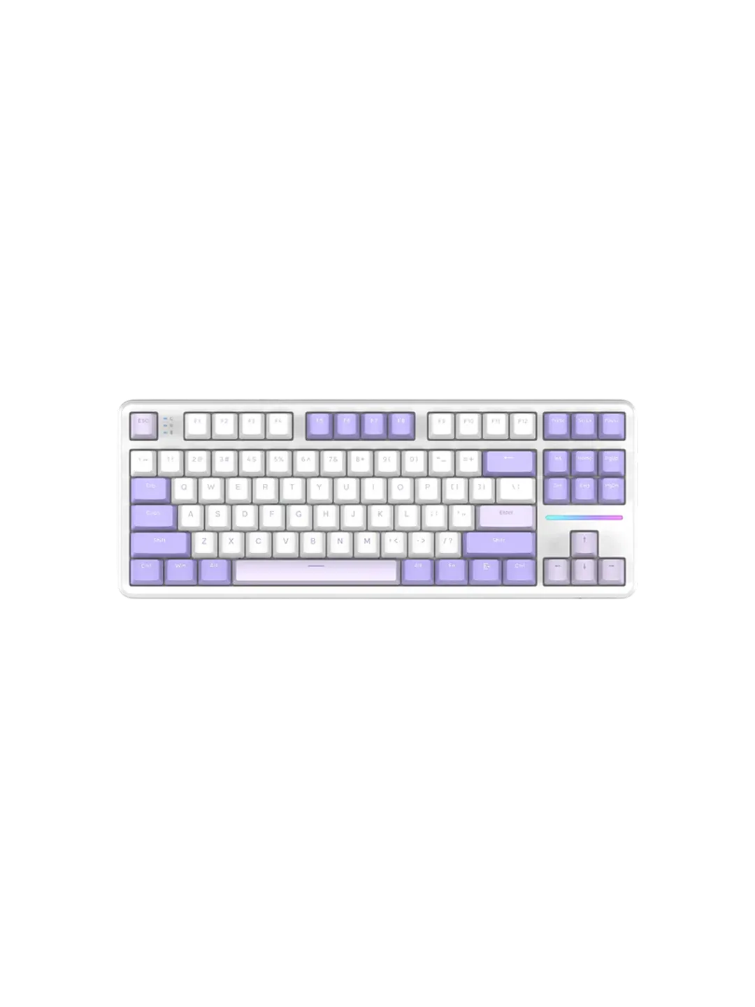 Игровая клавиатура Attack X87, RGB подсветка, механические клавиши — 3