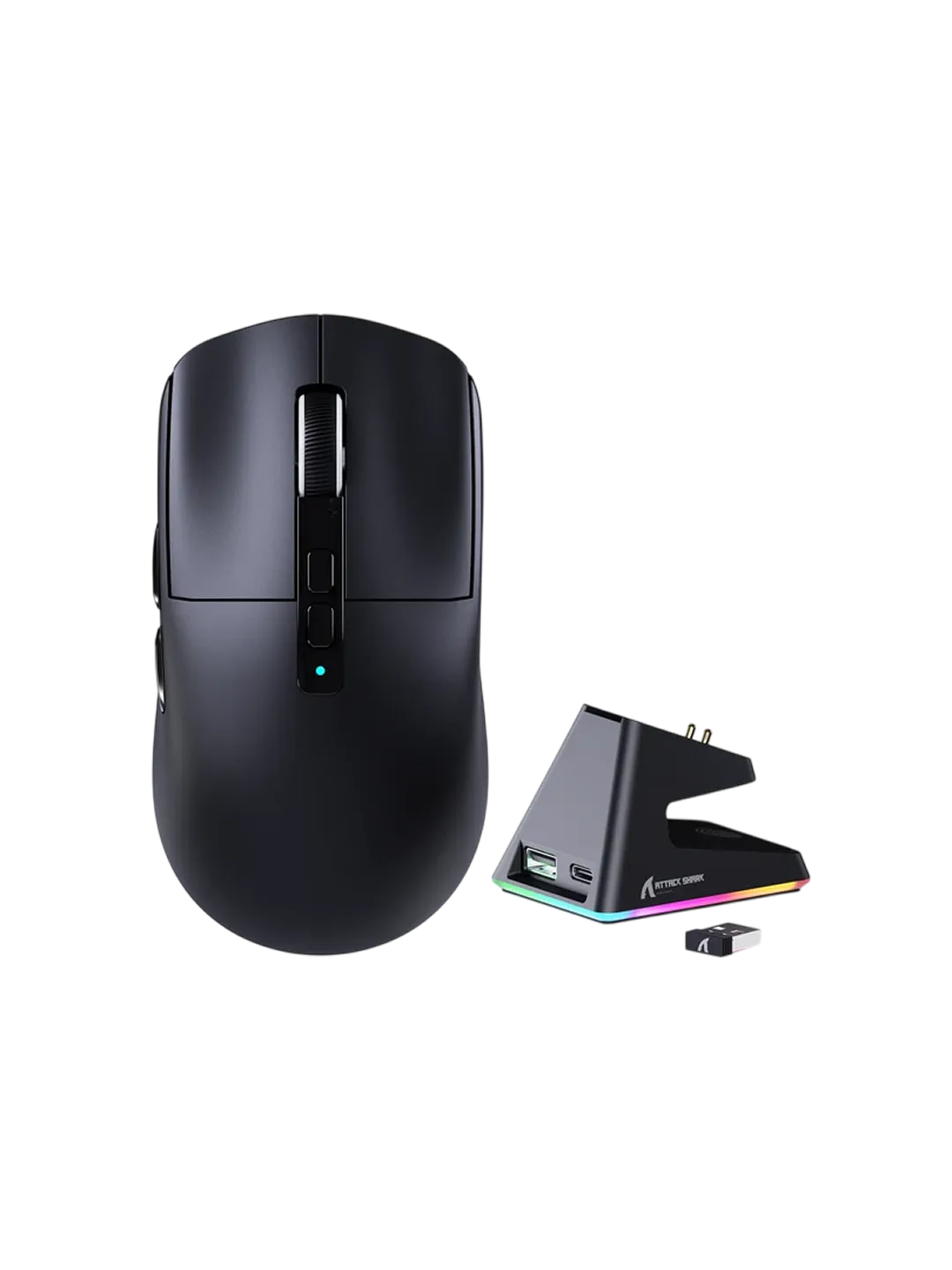 Attack X6 O'yin Sichqonchasi, 6400 DPI, RGB yoritish — 2