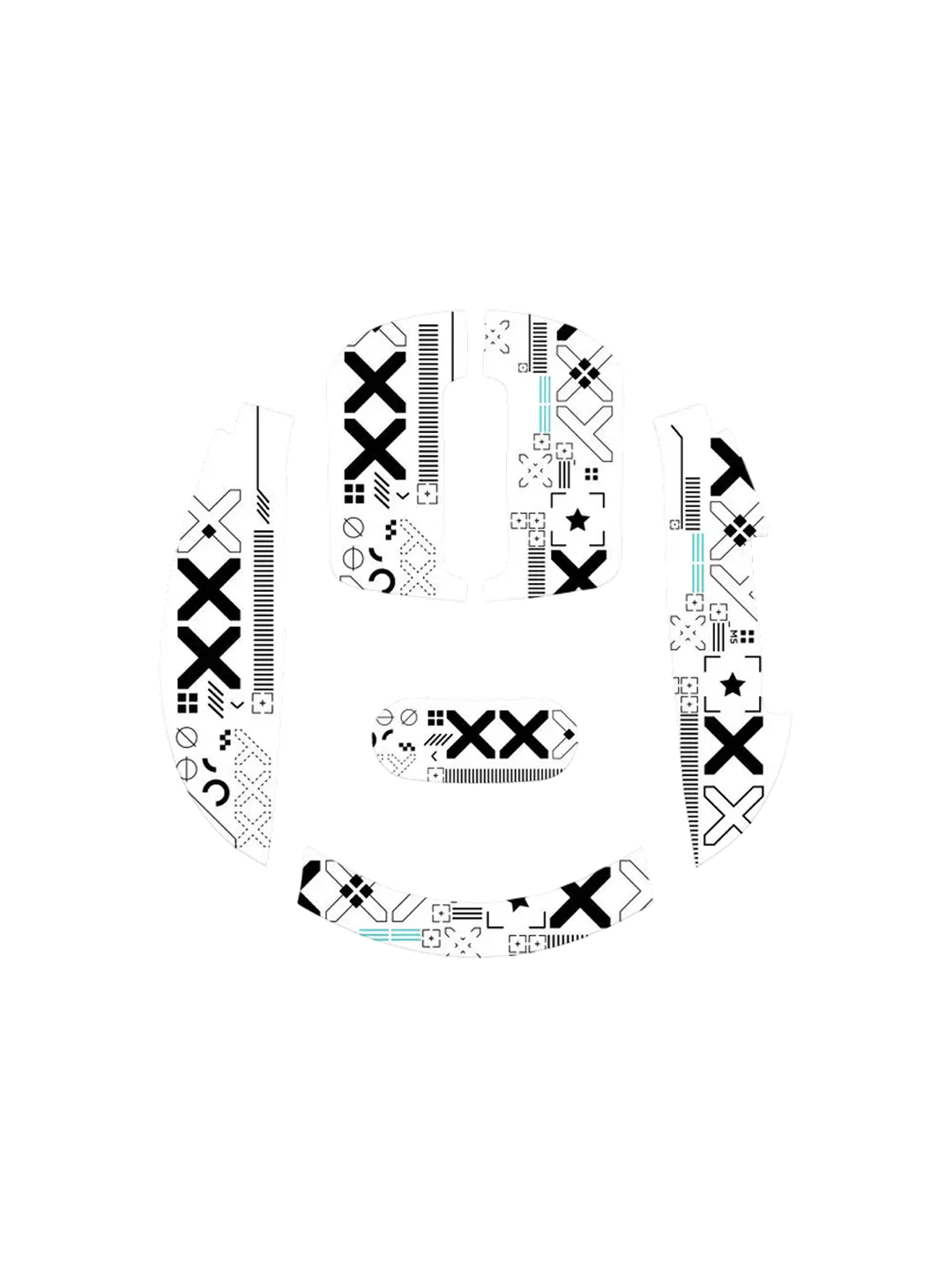 ATTACK SHARK X3/X3PRO sichqoncha uchun griplar — 4