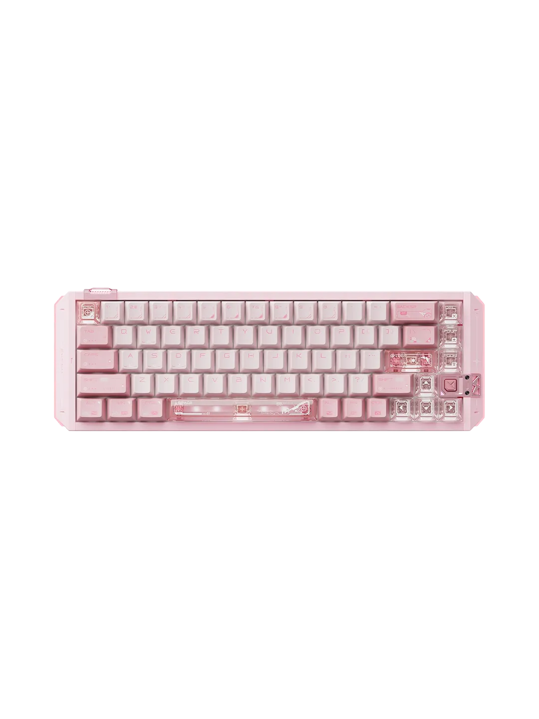 VGN FLASH 68HE Gaming Keyboard, Pink Soul — 3