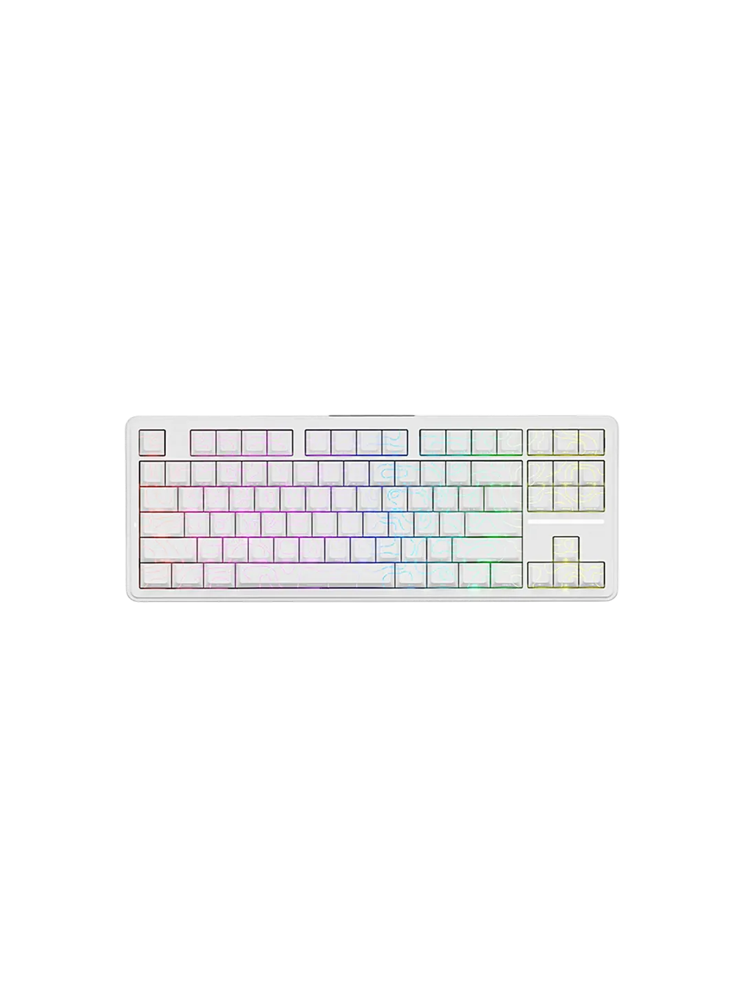 ATK A87 Pro Contour White Mechanical Keyboard — 3
