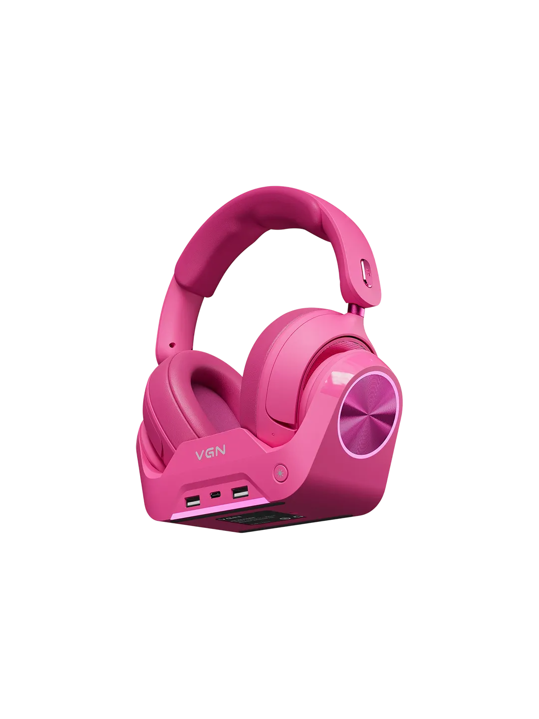 VGN OMNISOUND Pro Max ZHOUTING O'yin Quloqchini, Rose Red — 2