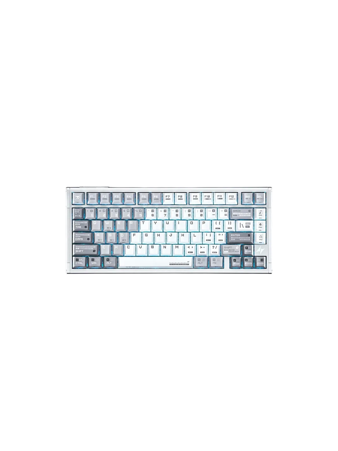 Механическая клавиатура ATK RS7 V2 Ultra Crystalblade Silver Samurai — 3