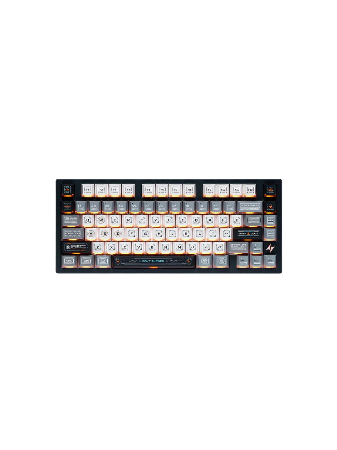 ATK RS7 Turbo TTC Magneto Mechanical Keyboard Black-Orange — 2