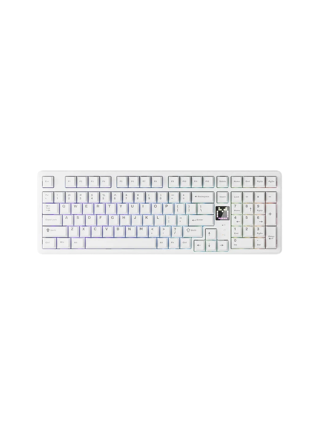 VGN V98 Pro V4 Cloud White Mexanik Klaviatura — 2