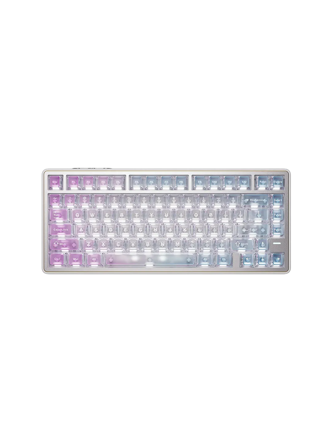 VGN Neon Super Competitive Edition Magnitli Klaviatura, Pushti-Ko'k Gradient — 3