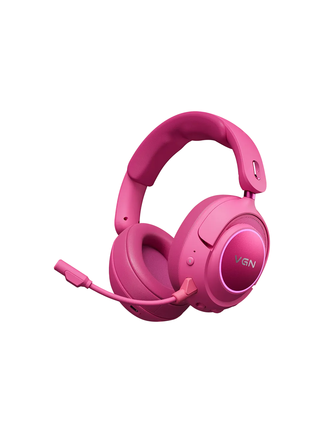 Игровая гарнитура VGN OMNISOUND Pro ZHOUTING, Розовый Красный — 3
