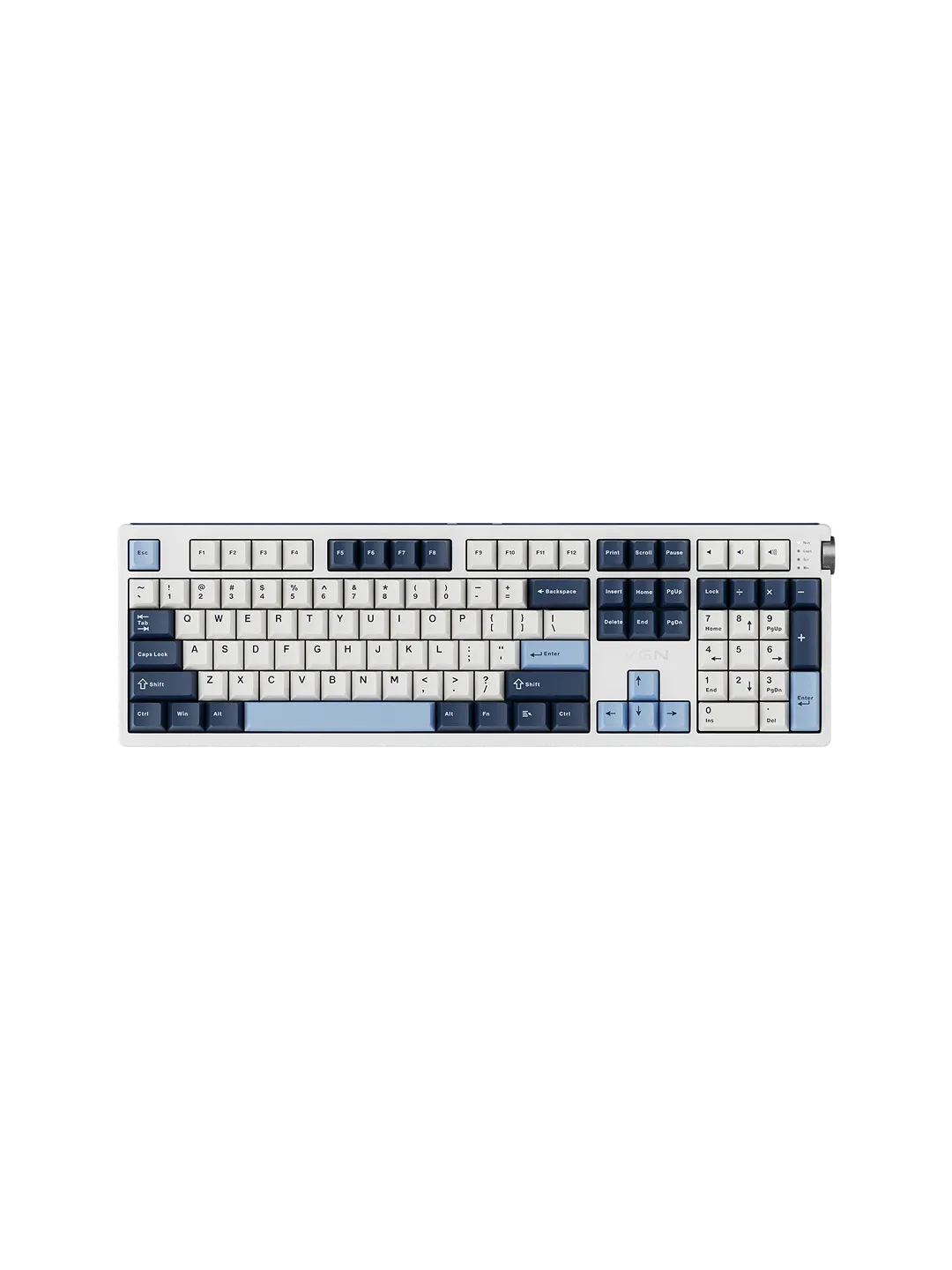 VGN V108 Misty Blue Mexanik Klaviatura — 2