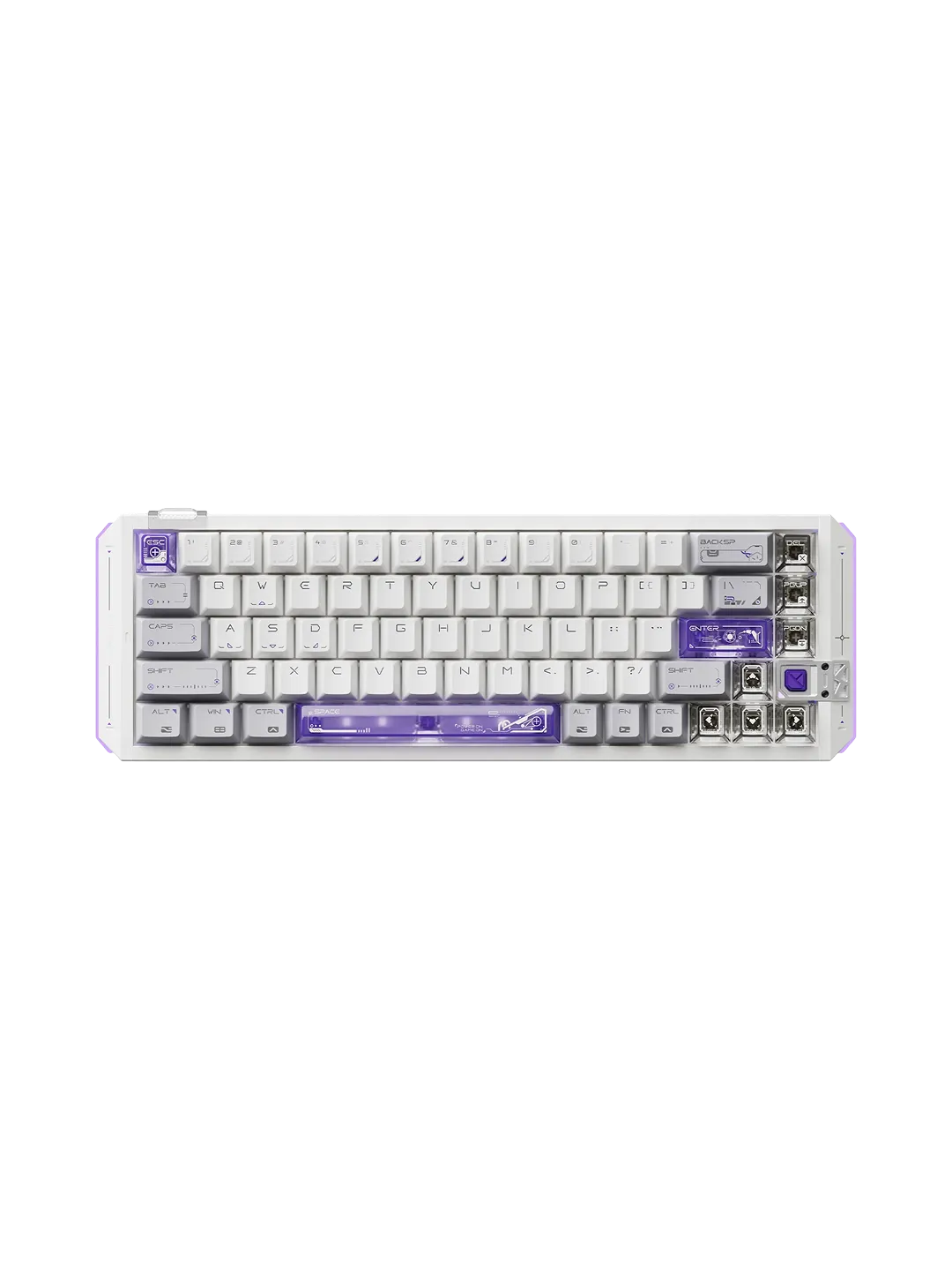 VGN FLASH 68HE Purple Soul O'yin Klaviaturasi — 3