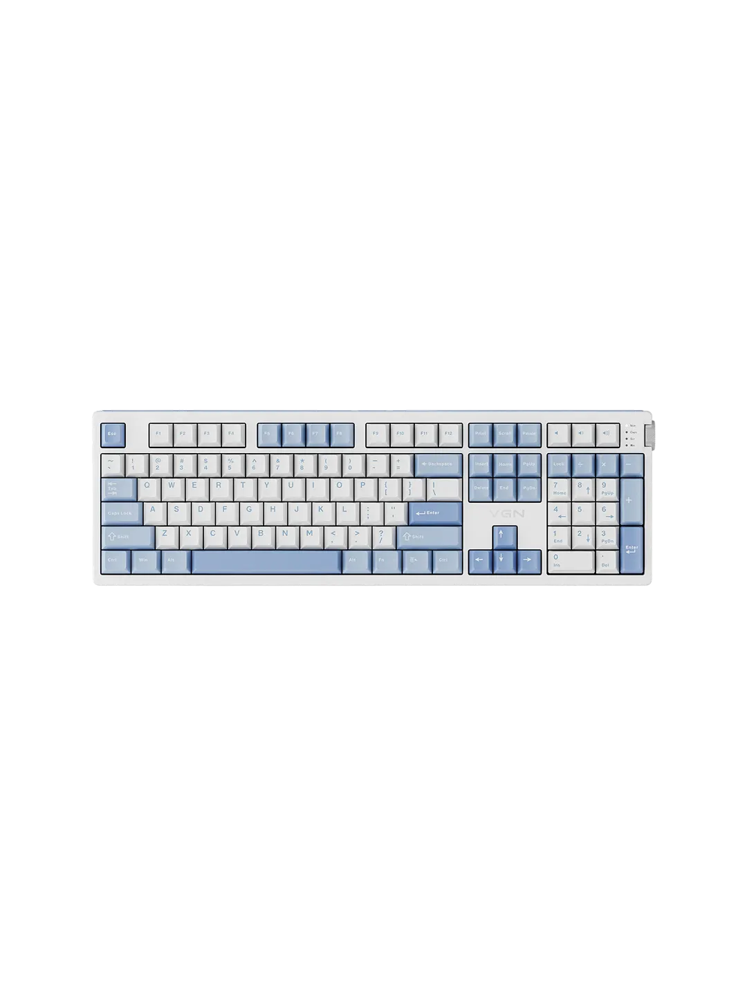 VGN V108 Snowy Sky Mechanical Keyboard — 2
