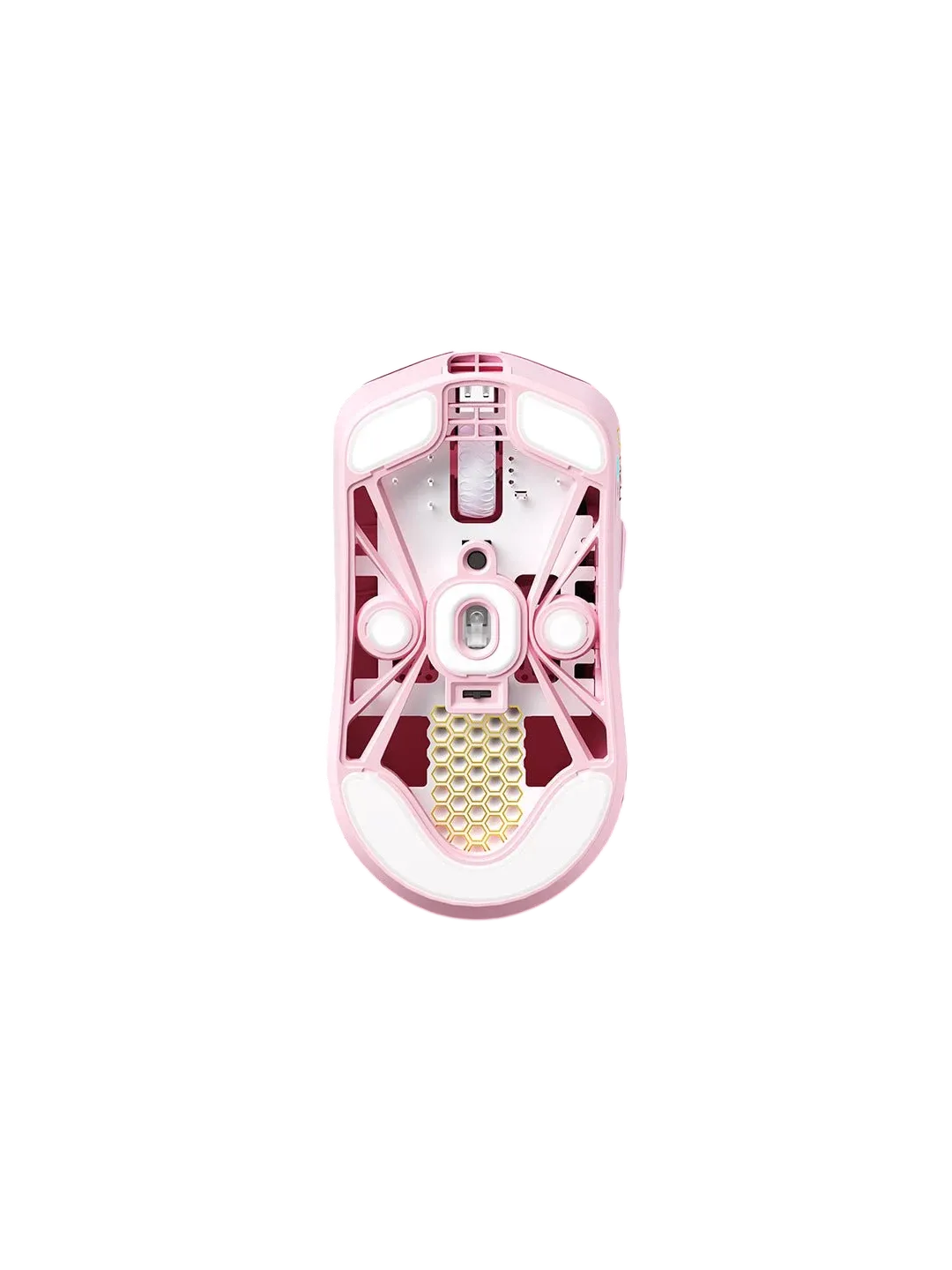 LAMZU MAYA X Gaming Mouse, Light Pink — 3